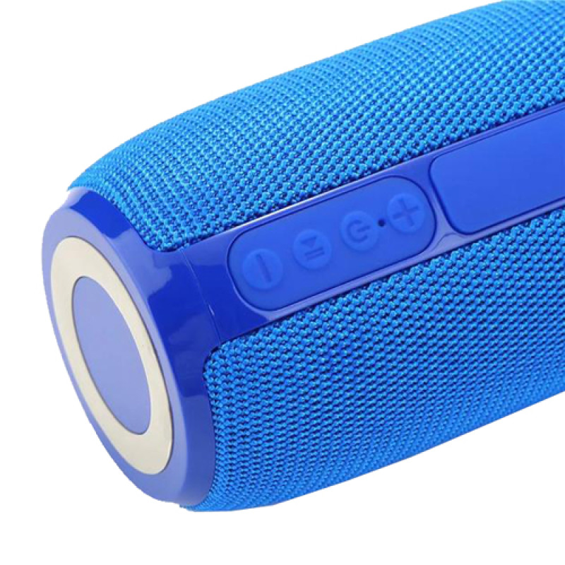 Bluetooth-колонка TG653 з RGB ПІДСВІЧУВАННЯМ, speakerphone, радіо, blue