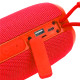 Bluetooth-колонка TG653 з RGB ПІДСВІЧУВАННЯМ, speakerphone, радіо, red