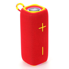 Bluetooth-колонка TG654 з RGB ПІДСВІЧУВАННЯМ, speakerphone, радіо, red