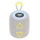 Bluetooth-колонка TG655 с RGB ПОДСВЕТКОЙ, speakerphone, радио, grey оптом в Украине