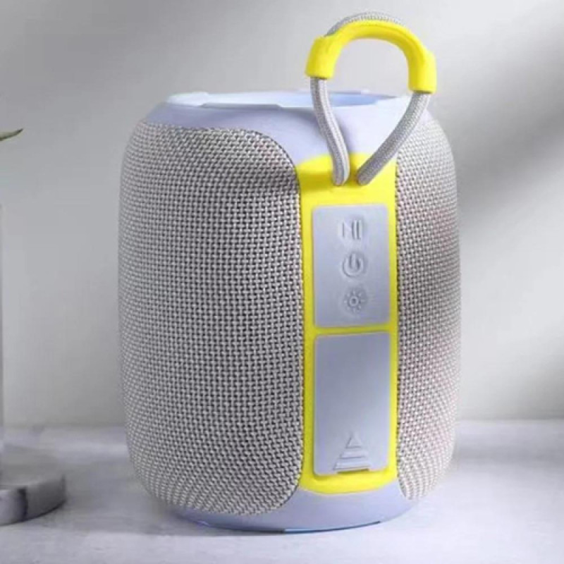 Bluetooth-колонка TG655 с RGB ПОДСВЕТКОЙ, speakerphone, радио, grey оптом в Украине