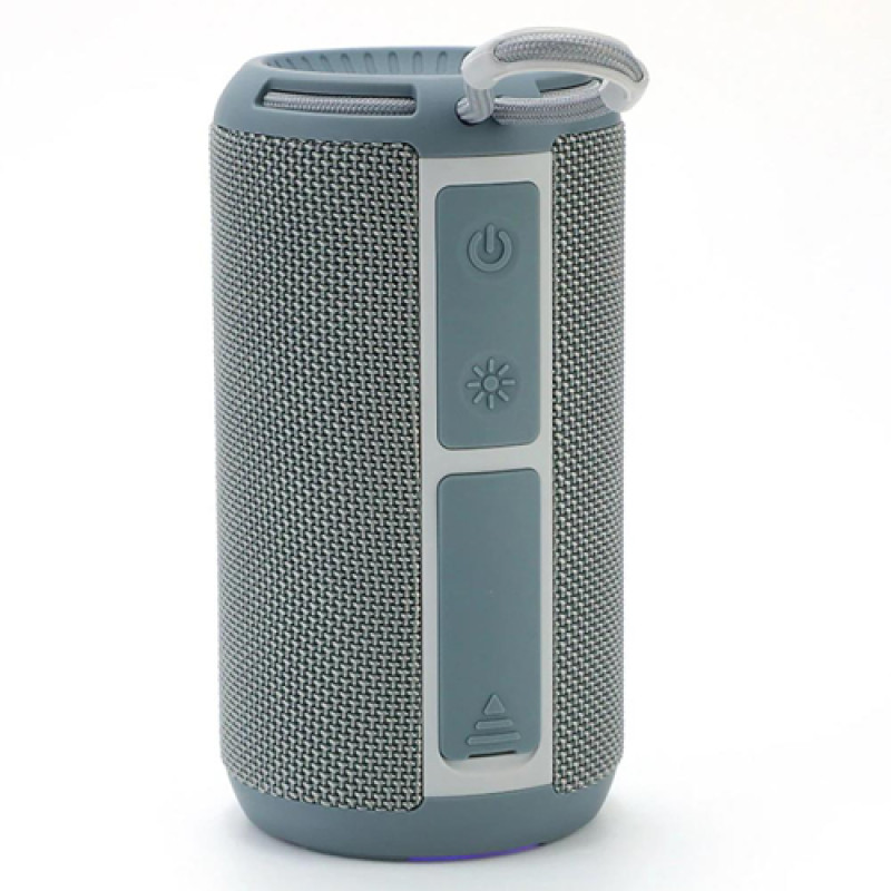 Bluetooth-колонка TG656 з RGB ПІДСВІЧУВАННЯМ, speakerphone, радіо, grey