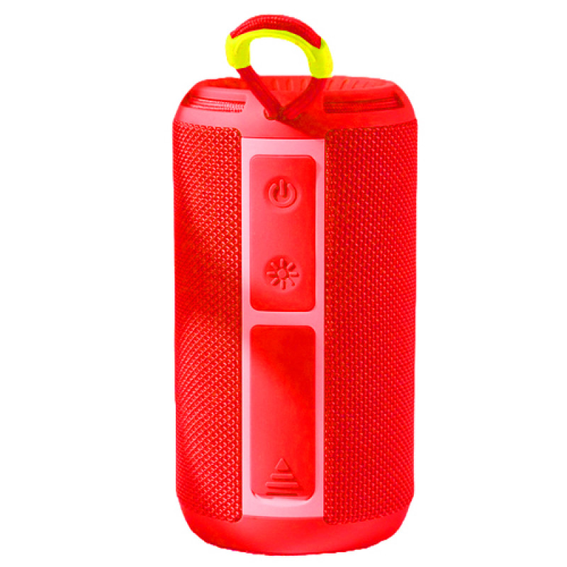 Bluetooth-колонка TG656 з RGB ПІДСВІЧУВАННЯМ, speakerphone, радіо, red