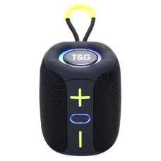 Bluetooth-колонка TG658 з RGB ПІДСВІЧУВАННЯМ, speakerphone, радіо, black