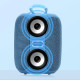 Bluetooth-колонка TG658 з RGB ПІДСВІЧУВАННЯМ, speakerphone, радіо, blue