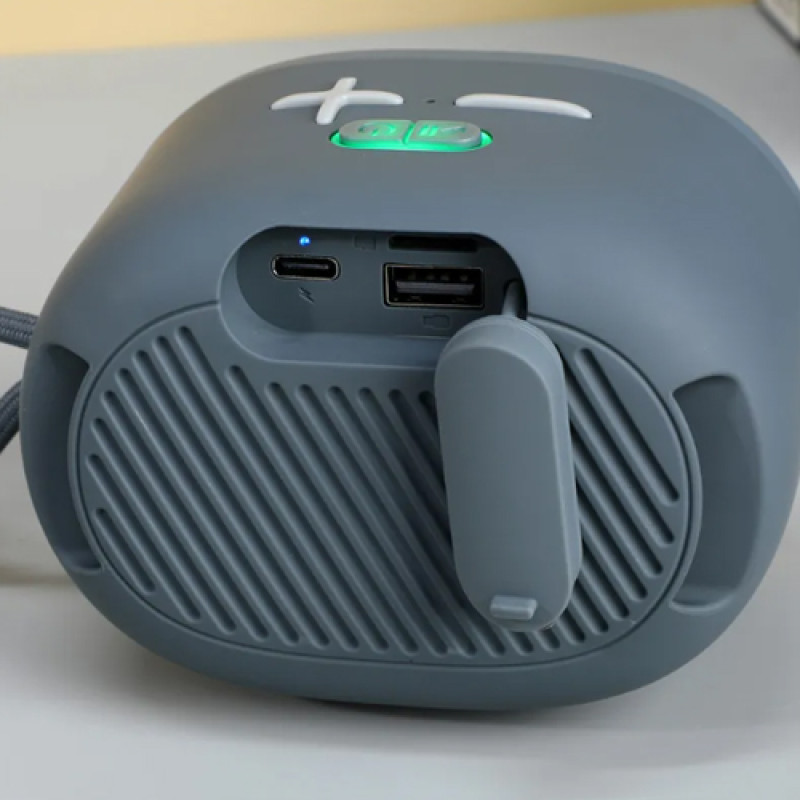 Bluetooth-колонка TG662, c функцией speakerphone, радио, grey оптом в Украине