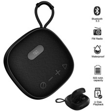 Bluetooth-колонка з навушниками TG813, з функцією speakerphone, радіо, black