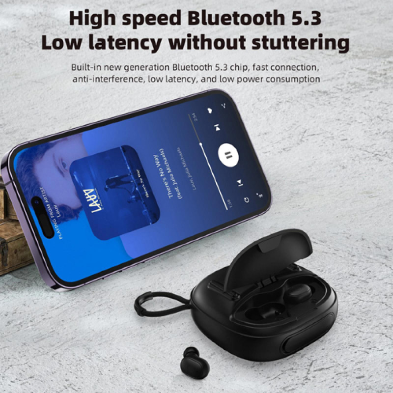 Bluetooth-колонка с наушниками TG813, c функцией speakerphone, радио, black оптом в Украине