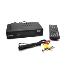 Тюнер DVB-T2 UNIQUE U-006 METAL