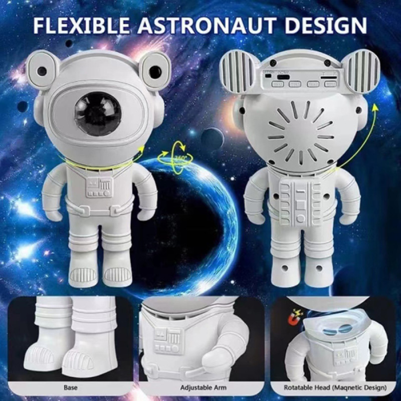 УЦІНКА Зоряний 3D проектор XL-731 Astronaut, Bluetooth, Speaker, Night Light