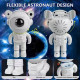 УЦІНКА Зоряний 3D проектор XL-731 Astronaut, Bluetooth, Speaker, Night Light