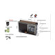 Радиоприемник GOLON RX-9933UAR, FM, USB/SD, 5W, АКБ, 220V, 4*LR20/R20/D, корпус пластмасс