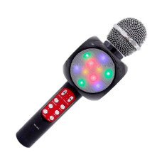 Bluetooth-мікрофон WS-1816 світломузика, FM, USB, microSD, jack 3,5mm