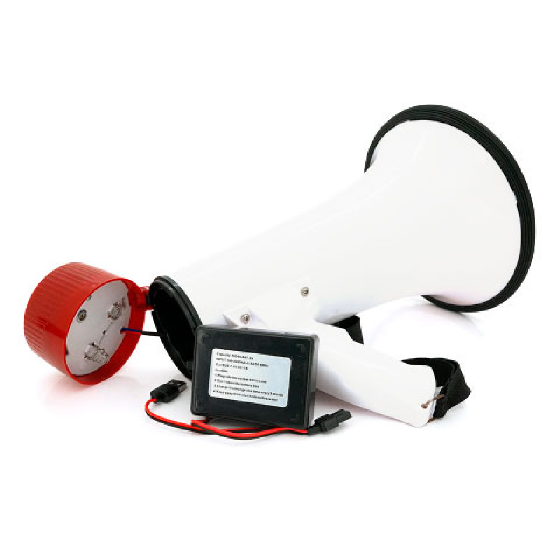Гучномовець MEGAPHONE UKC ER-55U 25W 12v Bluetooth USB microSD запис голосу