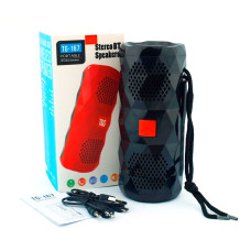Портативна Bluetooth-колонка TG-167 з радіо, USB, microSD та світломузикою