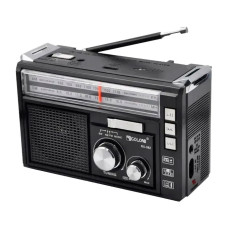 Радіоприймач Golon RX-382 USB/SD, акумуляторний з ліхтариком