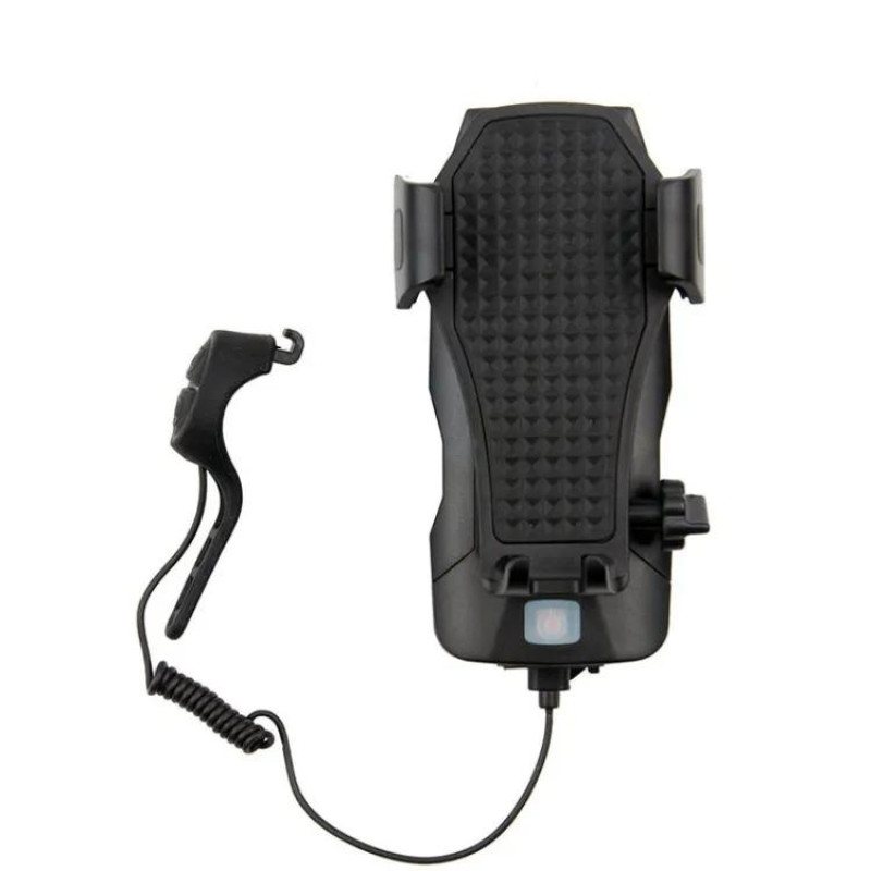 Велофара BG-1951/HJ-068, 500LM, Power Bank, Li-Ion акумулятор, ЗУ Type-C, дзвінок, кріплення під телефон