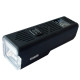 Велофара з сигналом MT-007-T6, 450Lum, Li-Ion акум. (2200mAh), кнопка винесення, Waterproof, ЗУ Type-C