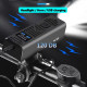 Велофара з сигналом MT-007-T6, 450Lum, Li-Ion акум. (2200mAh), кнопка винесення, Waterproof, ЗУ Type-C
