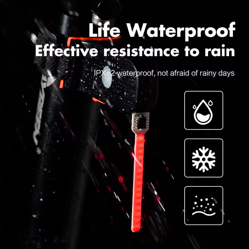 Велоліхтар 8821-LED, Li-Ion акум.., ЗУ micro USB