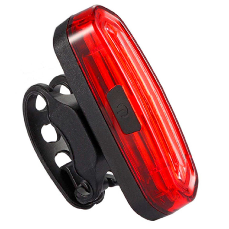 Велоліхтар AQY-096-COB (red+white), Li-Ion акум., ЗУ microUSB