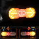 Велофонарь CYGM-2229 STOP (red+yellow) с сигналом, Li-Ion аккумулятор, повороты, ЗУ Type-C оптом в Украине