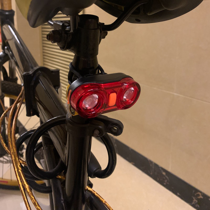Велоліхтар DMFL-535-2LED STOP, Li-Ion акумулятор, ЗУ Type-C