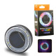 Велоліхтар HYD-085-SMD (RGB), сонячна батарея, Waterproof, Li-Ion акумулятор, ЗУ Type-C