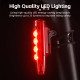 Велоліхтар LEADBIKE LD77-LS-4LED з лазерною розміткою, waterproof, Li-Ion акумулятор, ЗУ Type-C
