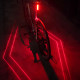 Велоліхтар LEADBIKE LD80-6LED з лазерною розміткою, waterproof, Li-Ion акумулятор, ЗУ Type-C