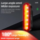 Велоліхтар LEADBIKE LD80-6LED з лазерною розміткою, waterproof, Li-Ion акумулятор, ЗУ Type-C