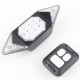 Велофонарь LY-6700 с указанием поворотов (red+yellow+blue), waterproof, ЗУ microUSB, Li-Ion аккум., пульт управления, CR2032 оптом в Украине