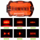 Велоліхтар STOP 198/LC107-5LED, 2xAAA