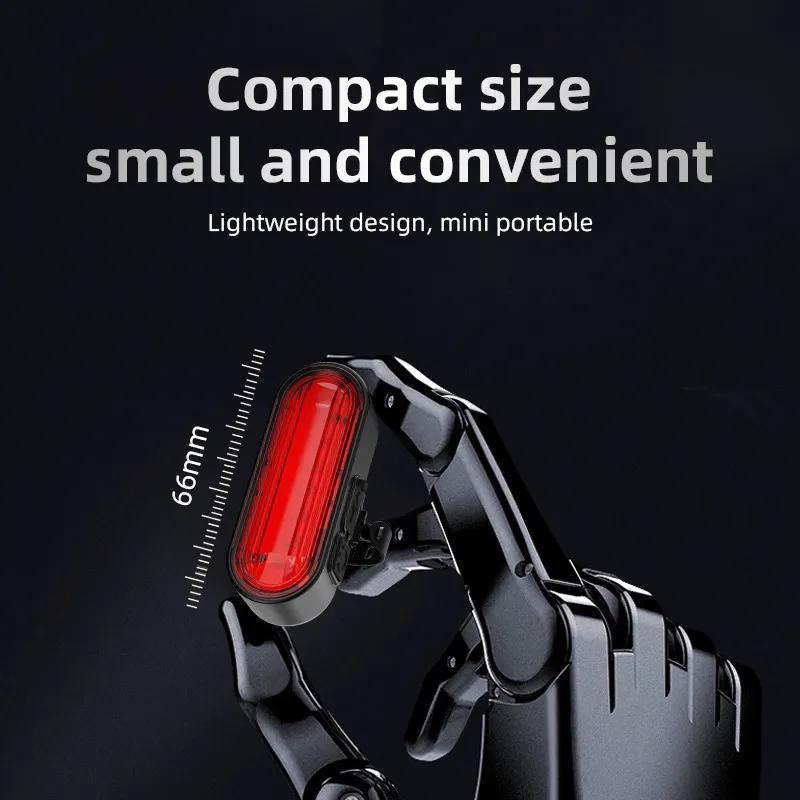 Велоліхтар STOP AH20-7SMD, Waterproof, Li-Ion акумулятор, ЗУ Type-C