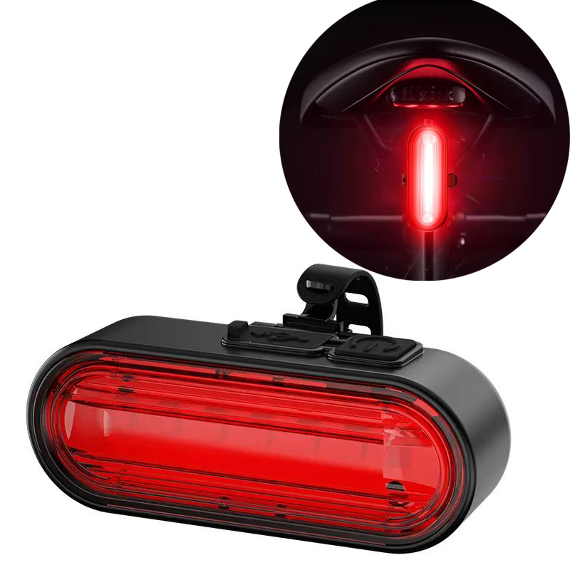 Велоліхтар STOP AH20-7SMD, Waterproof, Li-Ion акумулятор, ЗУ Type-C