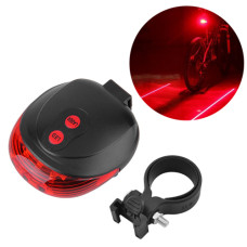 Велоліхтар STOP DW-681-5LED + 2LASER, Waterproof, 2хAAA