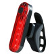 Велоліхтар STOP + Security маячoк BSK-2275 / HJ-056-5SMD, Li-Ion акум., Waterproof, ЗУ microUSB