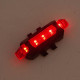 Велофонарь STOP DC-918/093, red, Waterproof, Li-Ion аккум., ЗУ microUSB оптом в Украине