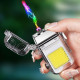 Електроімпульсна запальничка з ліхтариком та зарядкою від USB 209
