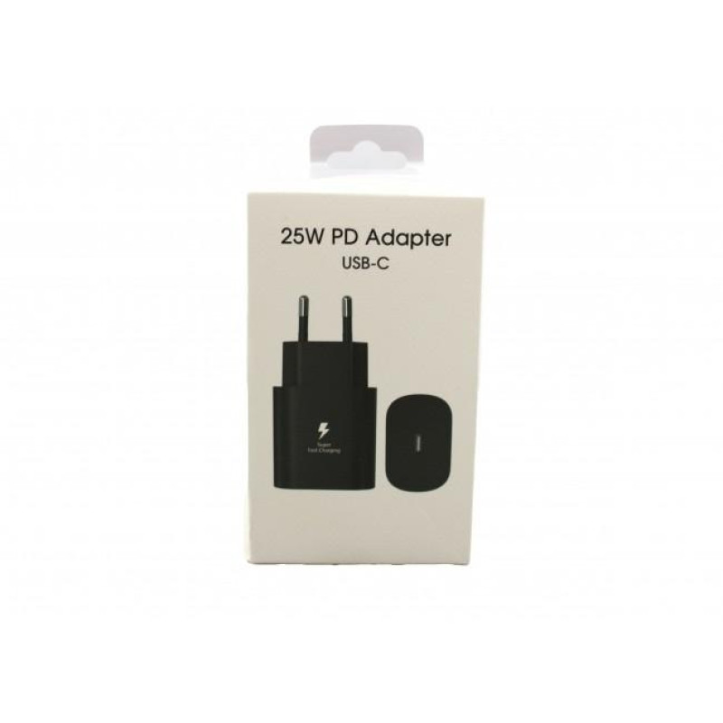 Адаптер Type-C 25W Black Edition