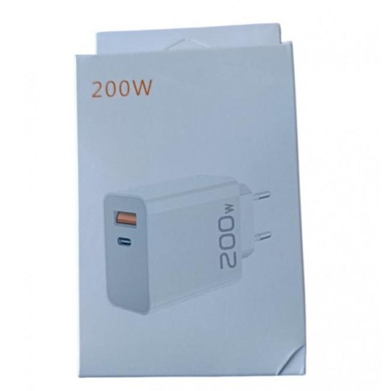 Адаптер USB та Type-C 200W USB/PD