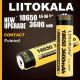 Аккумулятор 18650, LiitoKala 36S-JT, 3600mAh, ОРИГИНАЛ оптом в Украине