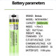 Акумулятор 18650, LiitoKala USB-34B, 3400mah, з вбудованим USB портом для заряджання, захист, ОРИГІНАЛ
