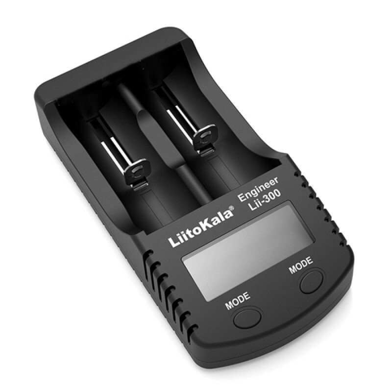 Зарядний пристрій LiitoKala Lii-300, 2 × AA/ AAA/ 26650/ 22650/ 18650/ 17670/ 18500/ 18350/ 17500/ 17335/ 14500/ 16340/ 10440