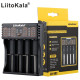 Зарядний пристрій LiitoKala Lii-402, POWER BANK, 4×-18650, АА, ААА Li-Ion, LiFePO4, Ni-Mh, ОРІГІНАЛ