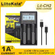 Зарядний пристрій LiitoKala Lii-CH2, 2×26650 /21700 /20700 /18650 /18490 /18350 /17670 /175000 /16340 /14500 /10440 / AA / AAA