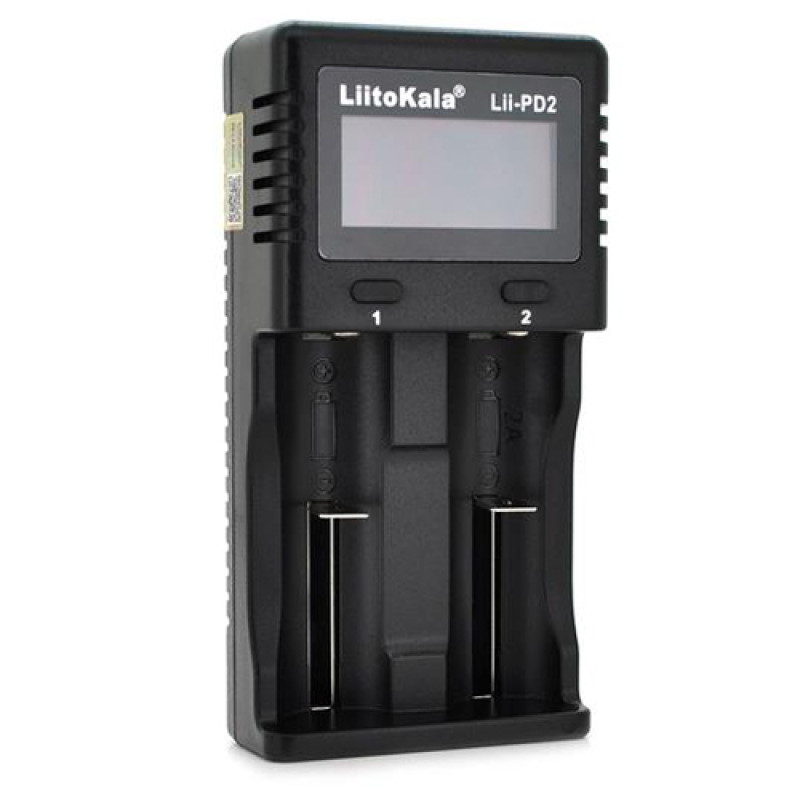 Зарядний пристрій LiitoKala Lii-PD2, 2xАА/ ААА/18650/ 26650/ 21700