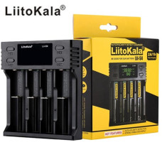 Зарядний пристрій LiitoKala Lii-S4, 4×-18650, 26650, АА, ААА Li-Ion, LiFePO4, NiMH, ОРИГІНАЛ