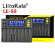 Зарядний пристрій LiitoKala Lii-S8, 8×-AA, AAA, 18650, 26650, 21700 Li-ion, LiFePo4, Ni-Mh ОРИГІНАЛ