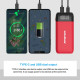 Зарядний пристрій + POWER BANK LiitoKala Lii-MP2, 2×18650/ 21700